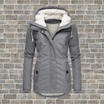 Faux Fur Lined Tailored Long Winter Coat
