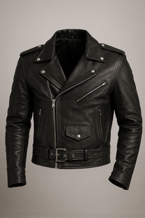 Faux Leather Biker Jacket