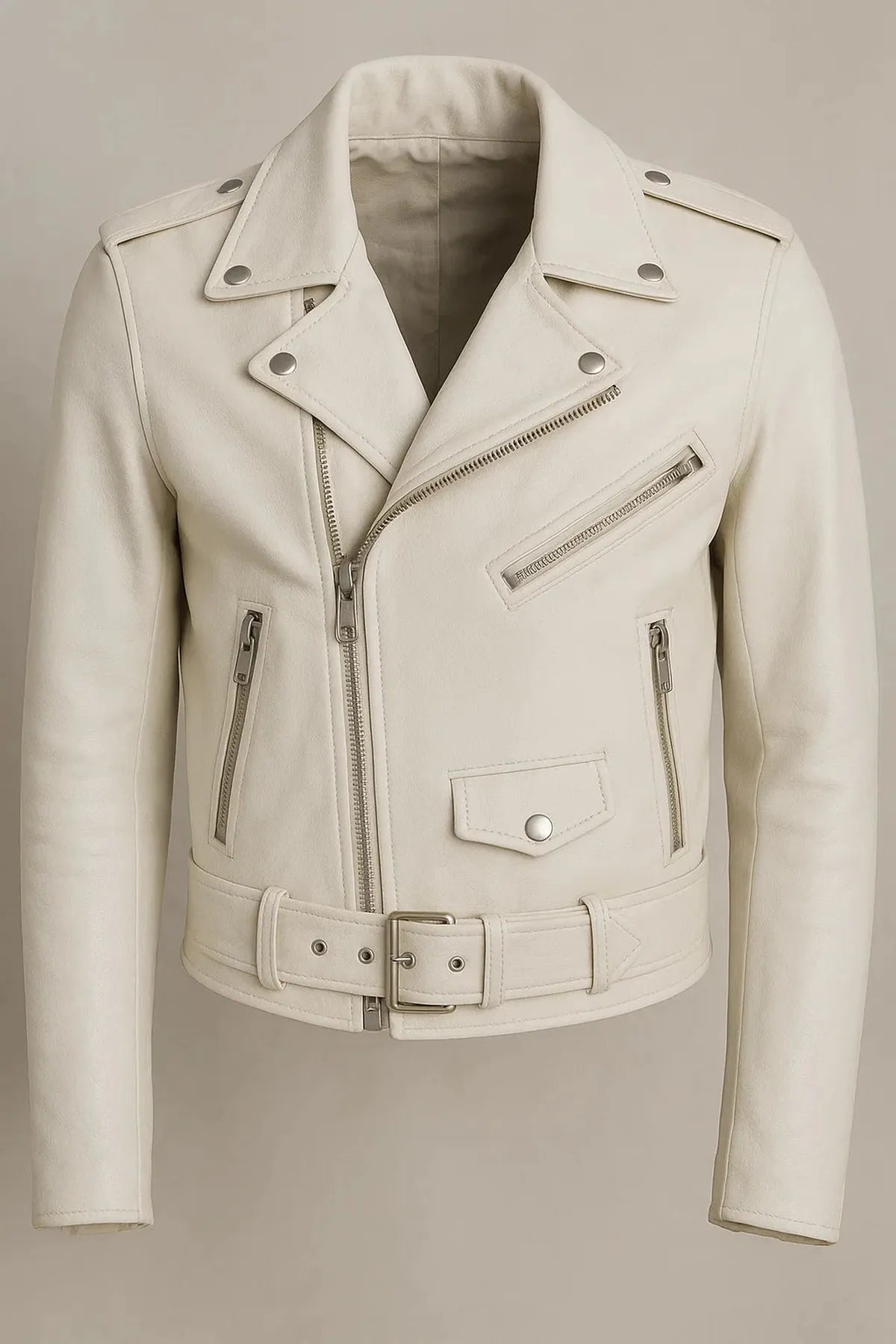 Faux Leather Biker Jacket