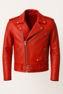 Faux Leather Biker Jacket