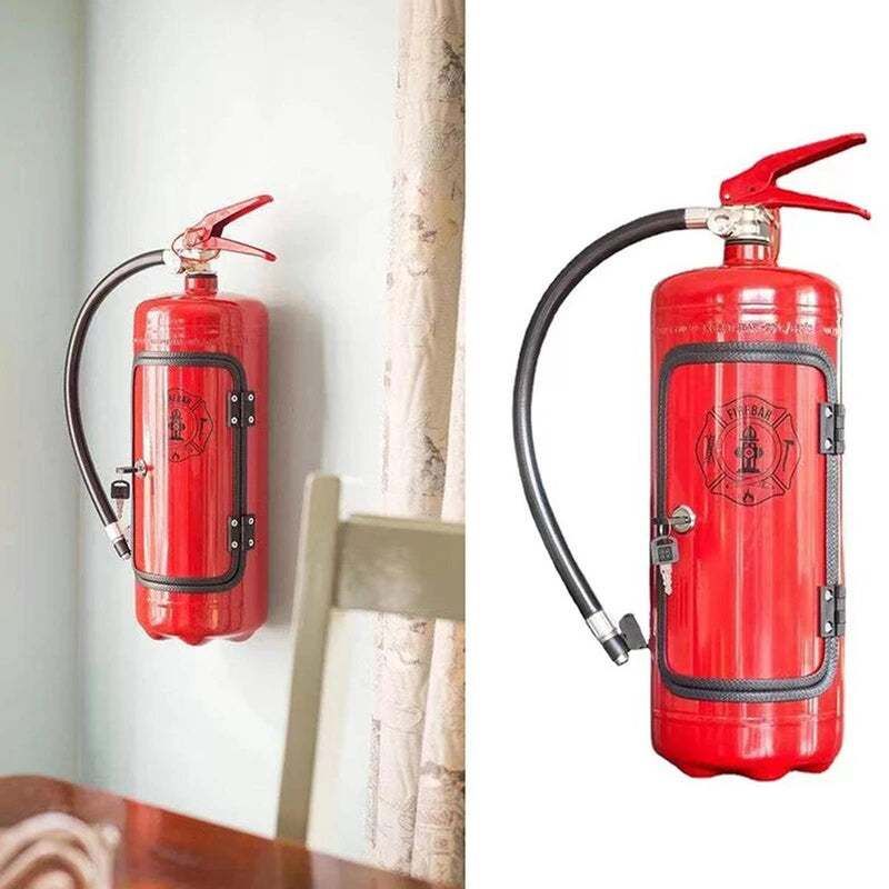 Fire Extinguisher Bottle Holder For Whiskey Wine Champagne