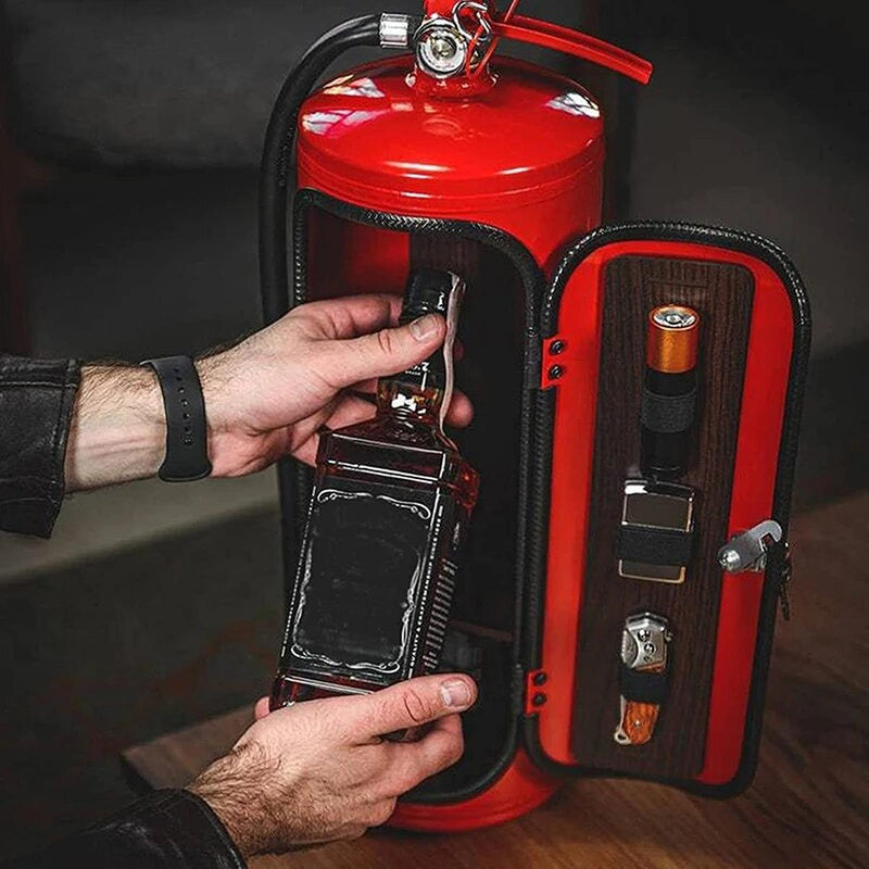 Fire Extinguisher Bottle Holder For Whiskey Wine Champagne