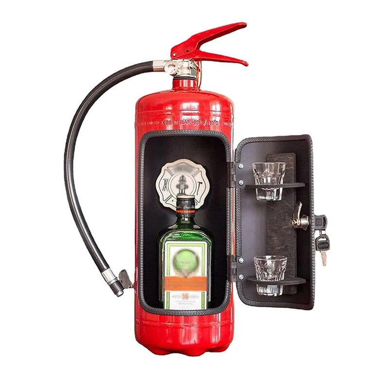 Fire Extinguisher Bottle Holder For Whiskey Wine Champagne