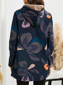 Fleece-Lined Hooded Jacket With Relaxed Fit Herwick