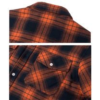 Fleece-Lined Plaid Jacket With Buttoned Chest Pocket