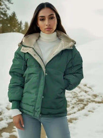 Fleece-Lined Quilted Jacket With Relaxed Fit Herwick