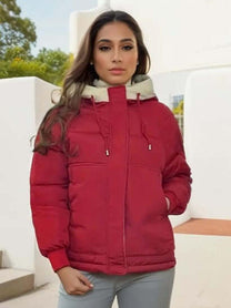 Fleece-Lined Quilted Jacket With Relaxed Fit Herwick