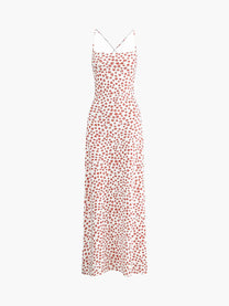 Floral Lace Back Maxi Sundress