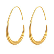 Fluid Hoop Earrings