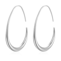 Fluid Hoop Earrings