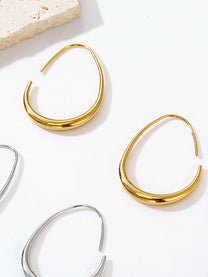Fluid Hoop Earrings