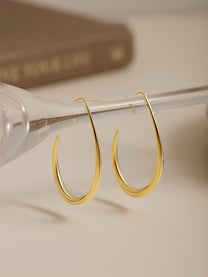 Fluid Hoop Earrings