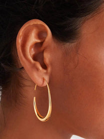 Fluid Hoop Earrings