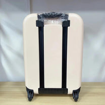 Foldable Hard Shell Suitcase With Expandable Width And Smooth Rolling Wheels