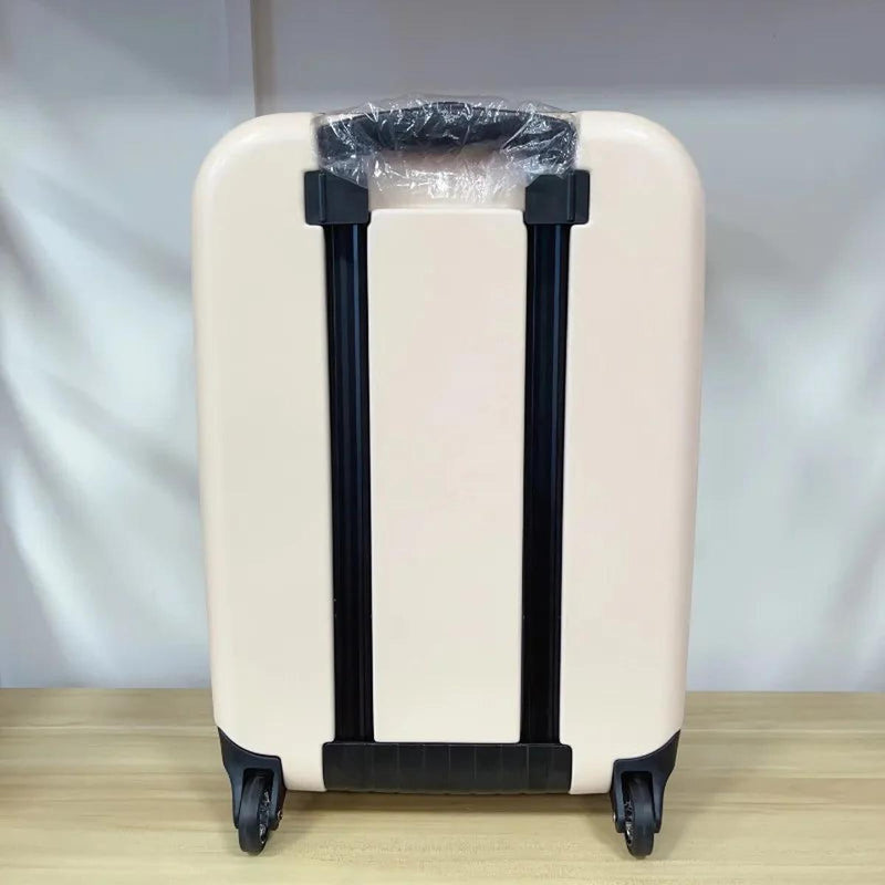 Foldable Hard Shell Suitcase With Expandable Width And Smooth Rolling Wheels