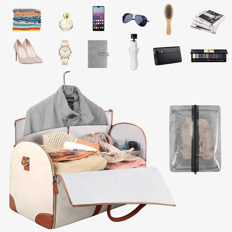 Foldable Storage Bag For Crease-Free Clothing And Textiles