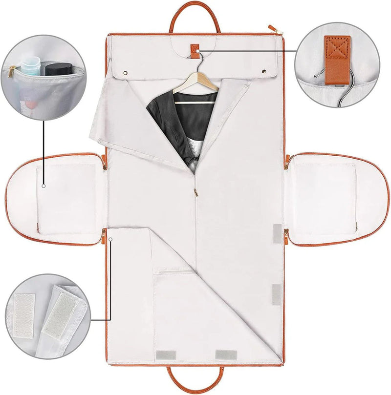 Foldable Storage Bag For Crease-Free Clothing And Textiles