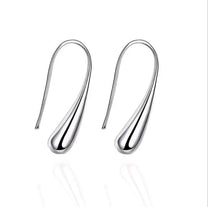 Four-Piece Water Drop S925 Silver Jewelry Set