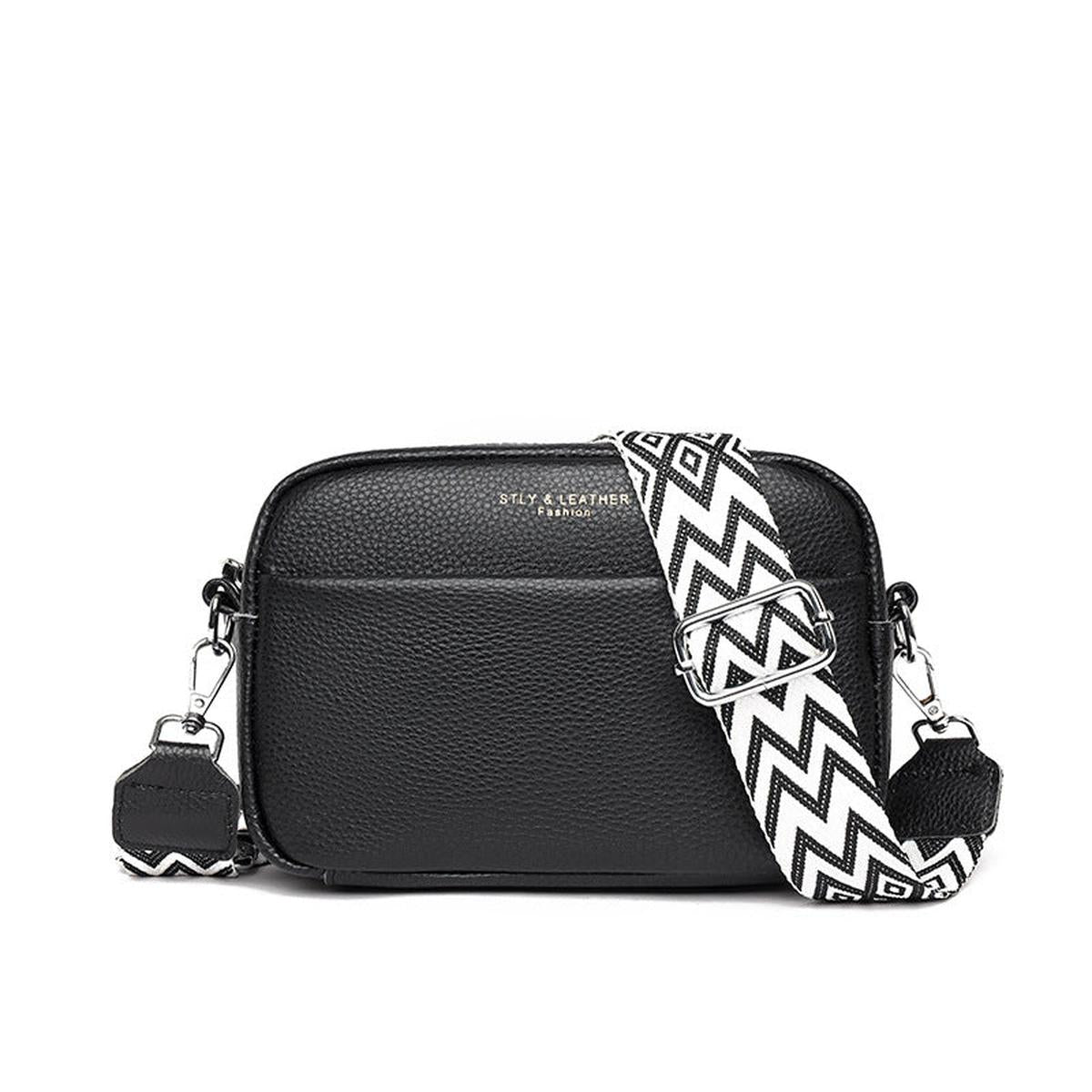 Genuine Leather Bag With Spacious Pocket