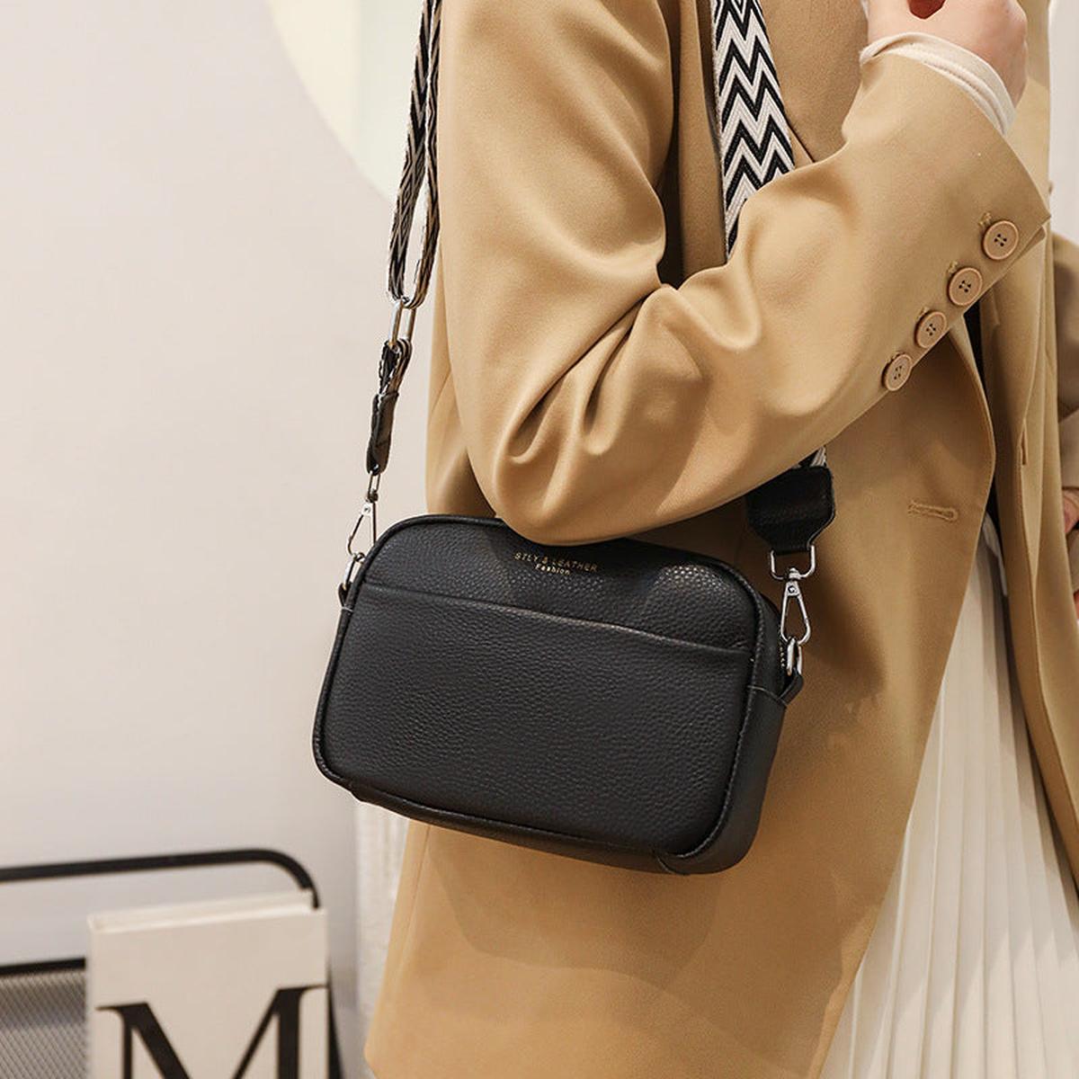 Genuine Leather Bag With Spacious Pocket
