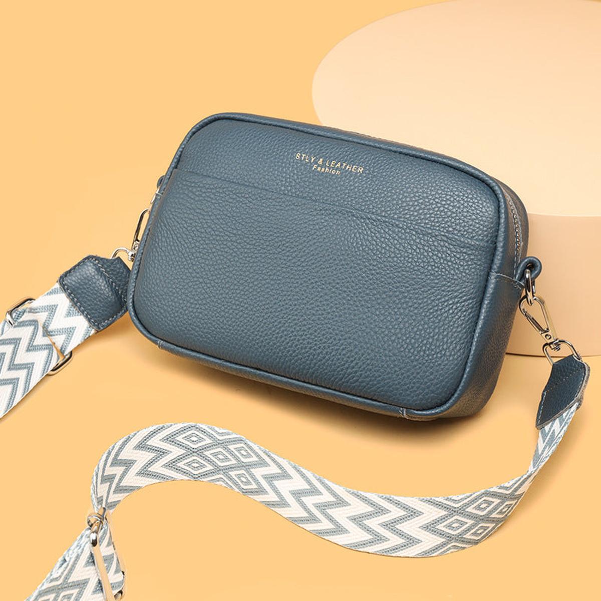 Genuine Leather Bag With Spacious Pocket