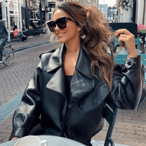 Genuine Leather Jacket For Spring 2025
