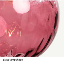 Glass Pendant Light With Ambient Glow