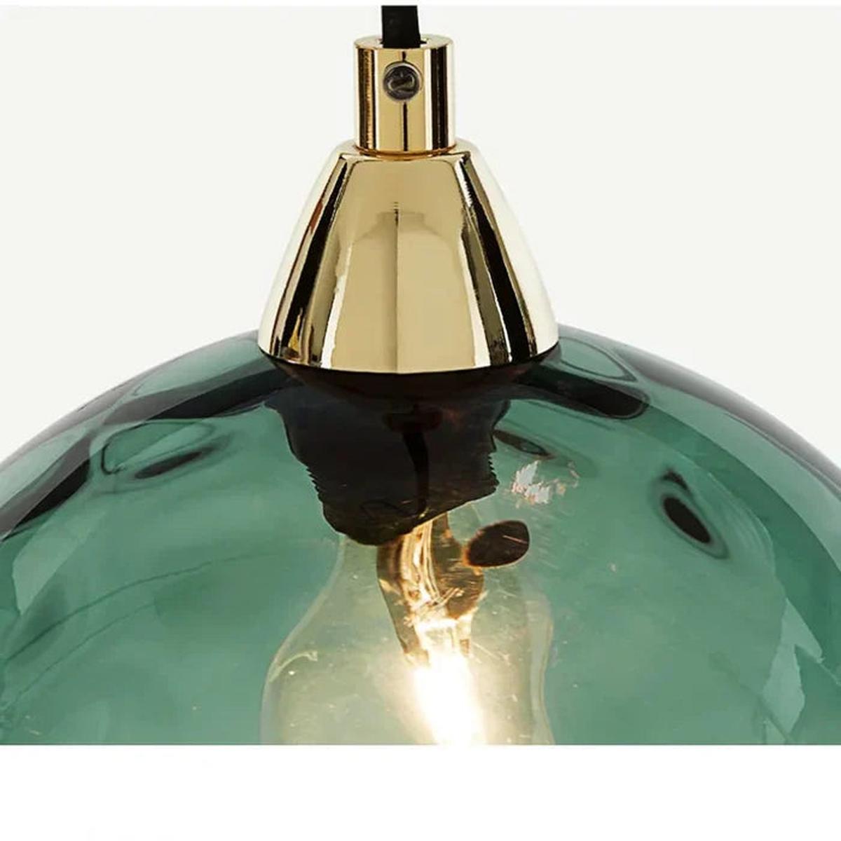 Glass Pendant Light With Ambient Glow