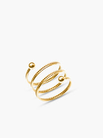Gold Plated Spring Ring