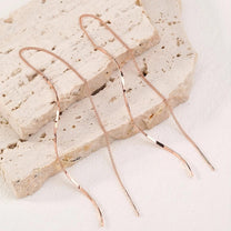 Gold Silver Geometric Stud Earrings