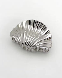 Gold-Tone Shell Hair Claw