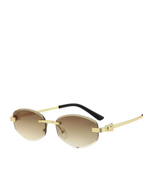 Golden Gradient Sunglasses