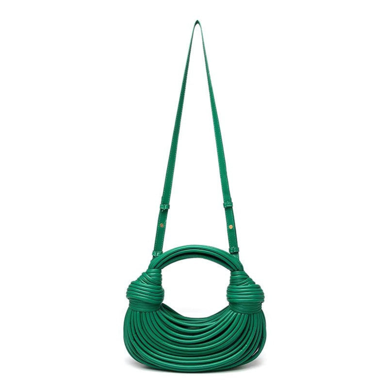 Golden Twisted HandBag