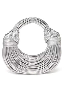 Golden Twisted HandBag