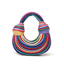 Golden Twisted HandBag