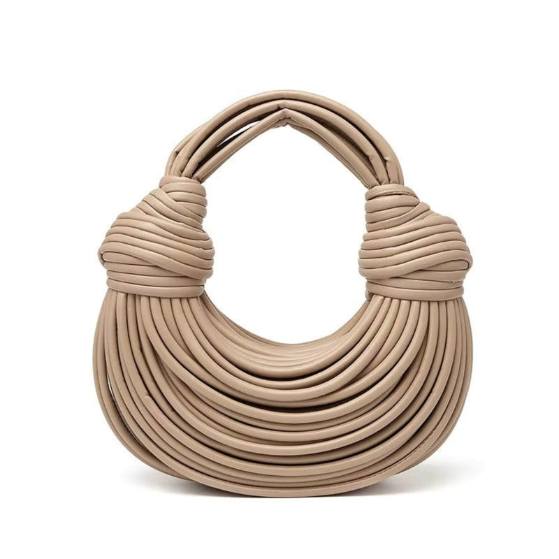 Golden Twisted HandBag