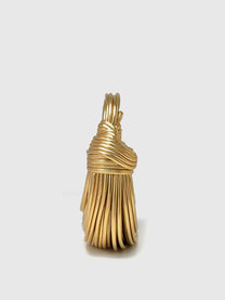 Golden Twisted HandBag
