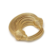 Golden Twisted HandBag