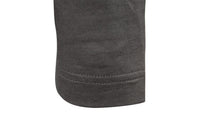 Half-Zip Long Sleeve Polo Shirt With Structured Collar