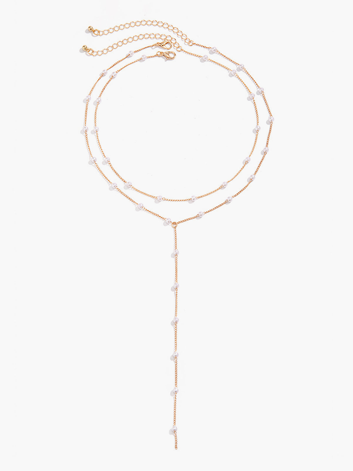 Handcrafted Gold-Plated Pearl Necklace