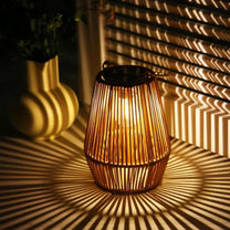 Handmade Waterproof Solar Garden Lantern - TerraGlow