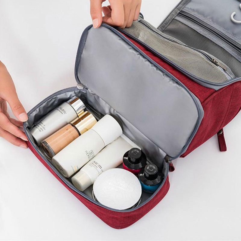 Hanging Toiletry Organiser With Multiple Compartments