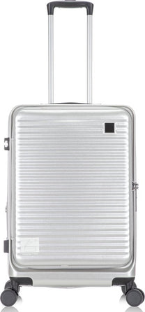 Hard-Shell Suitcase With Laptop Compartment And Expandable Storage