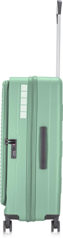Hard-Shell Suitcase With Laptop Compartment And Expandable Storage