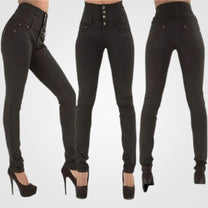 High-Waisted Comfortable Jeans for Flattering Fit