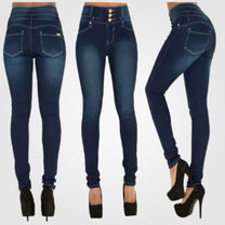 High-Waisted Comfortable Jeans for Flattering Fit