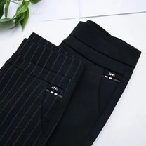 High-Waisted Stretch Leggings With Faux Pocket