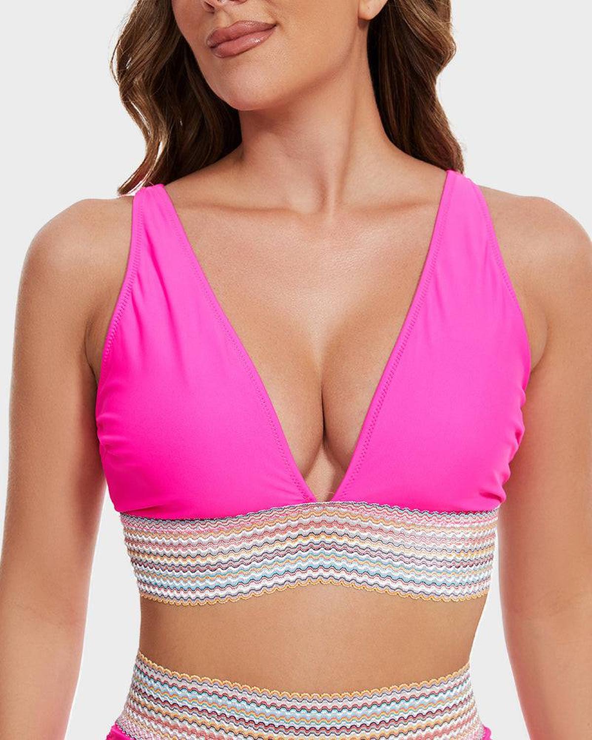 High-Waisted Tummy Control Bikini Set