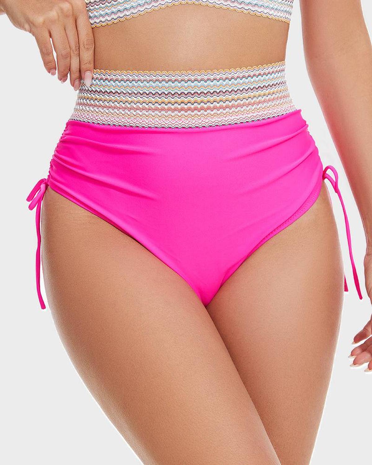 High-Waisted Tummy Control Bikini Set