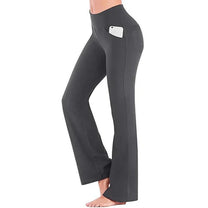 High-Waisted Yoga Trousers With Side Pocket